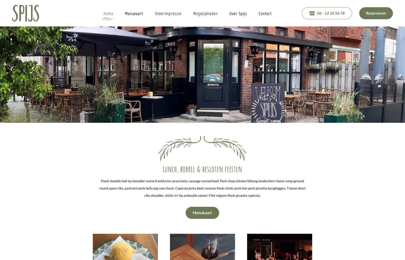 Homepage spijs Groningen 