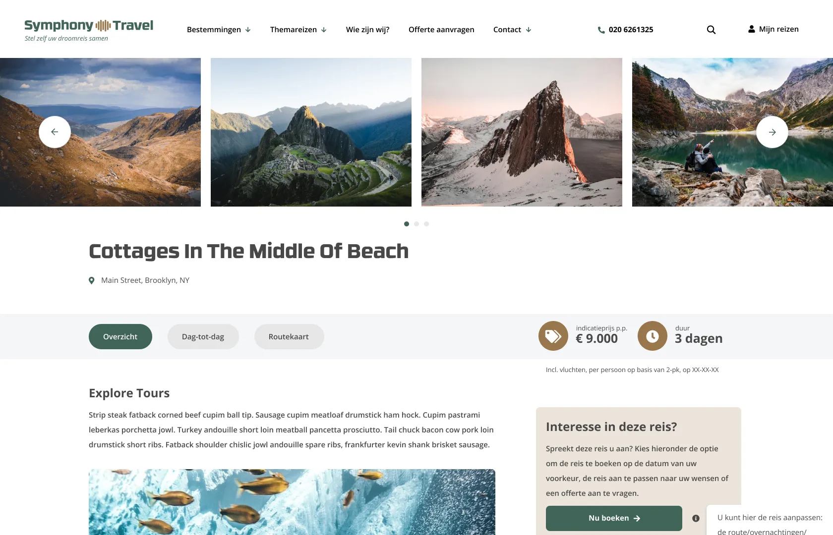 Reisdetail - Symphony Travel 