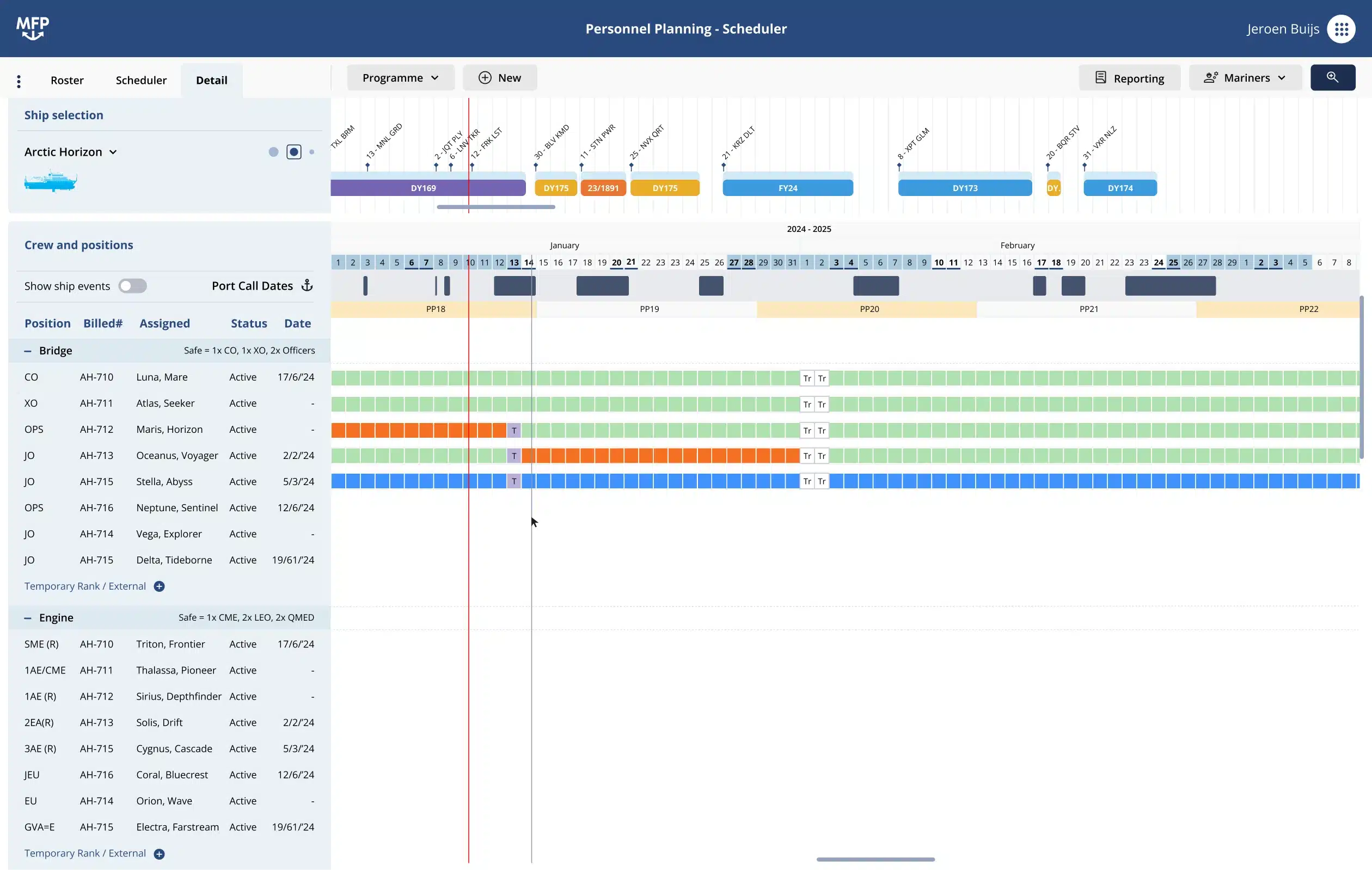 MFP - Schedule add selection