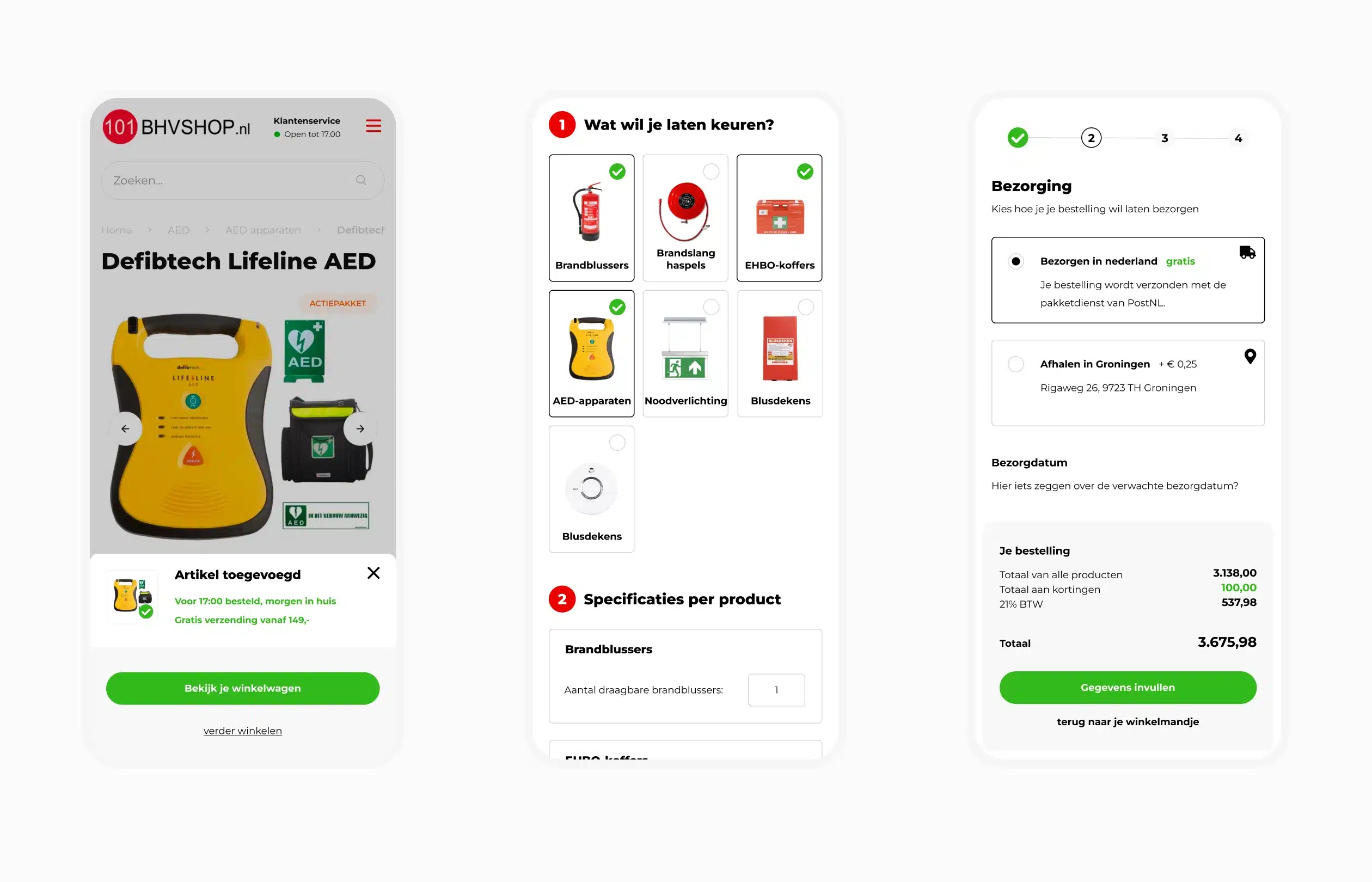 101bhv - Redesign - Mobiele schermen