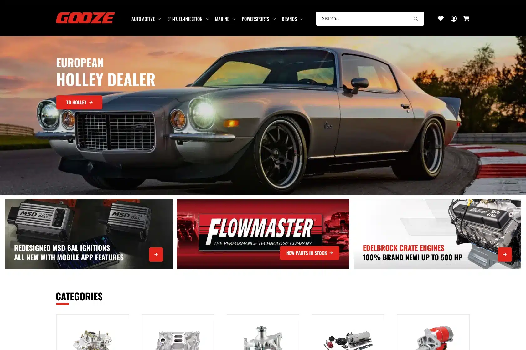 UX Design - Shopware 6 webshop - Home